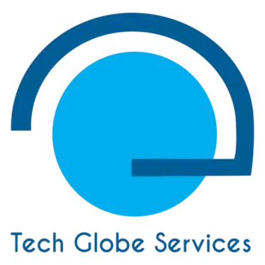 tech globe service logo